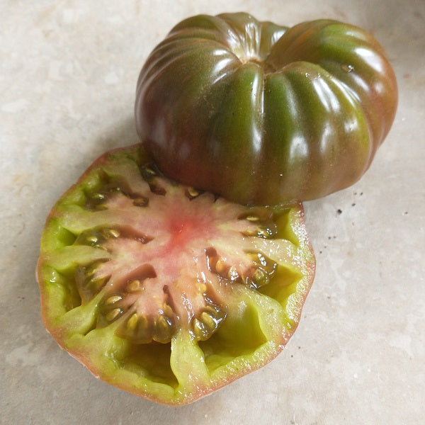 Orista green tomato seeds Irish grown spanish heirloom @ sowdiverse.ie